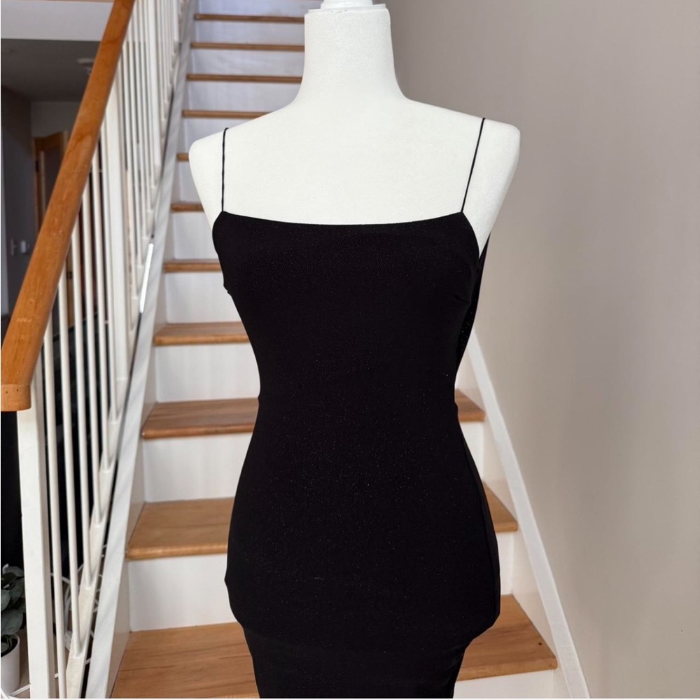 Windsor Black Sparkly Mini Dress!